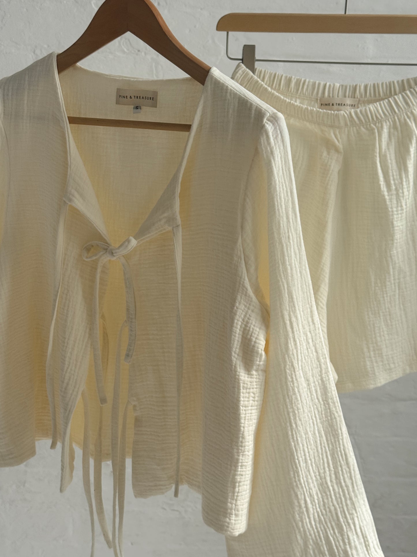 Tie Top & Treasure Shorts Sets