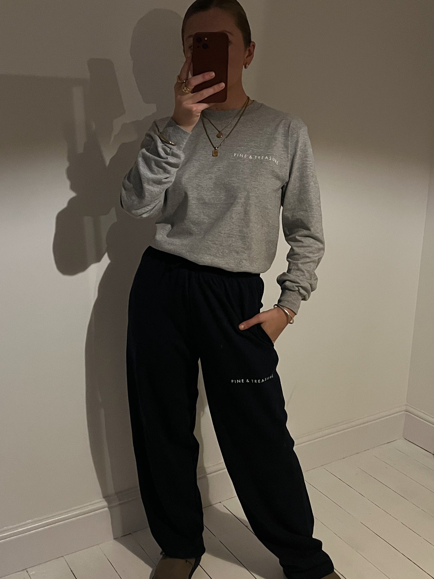 Long Sleeve Grey Tee