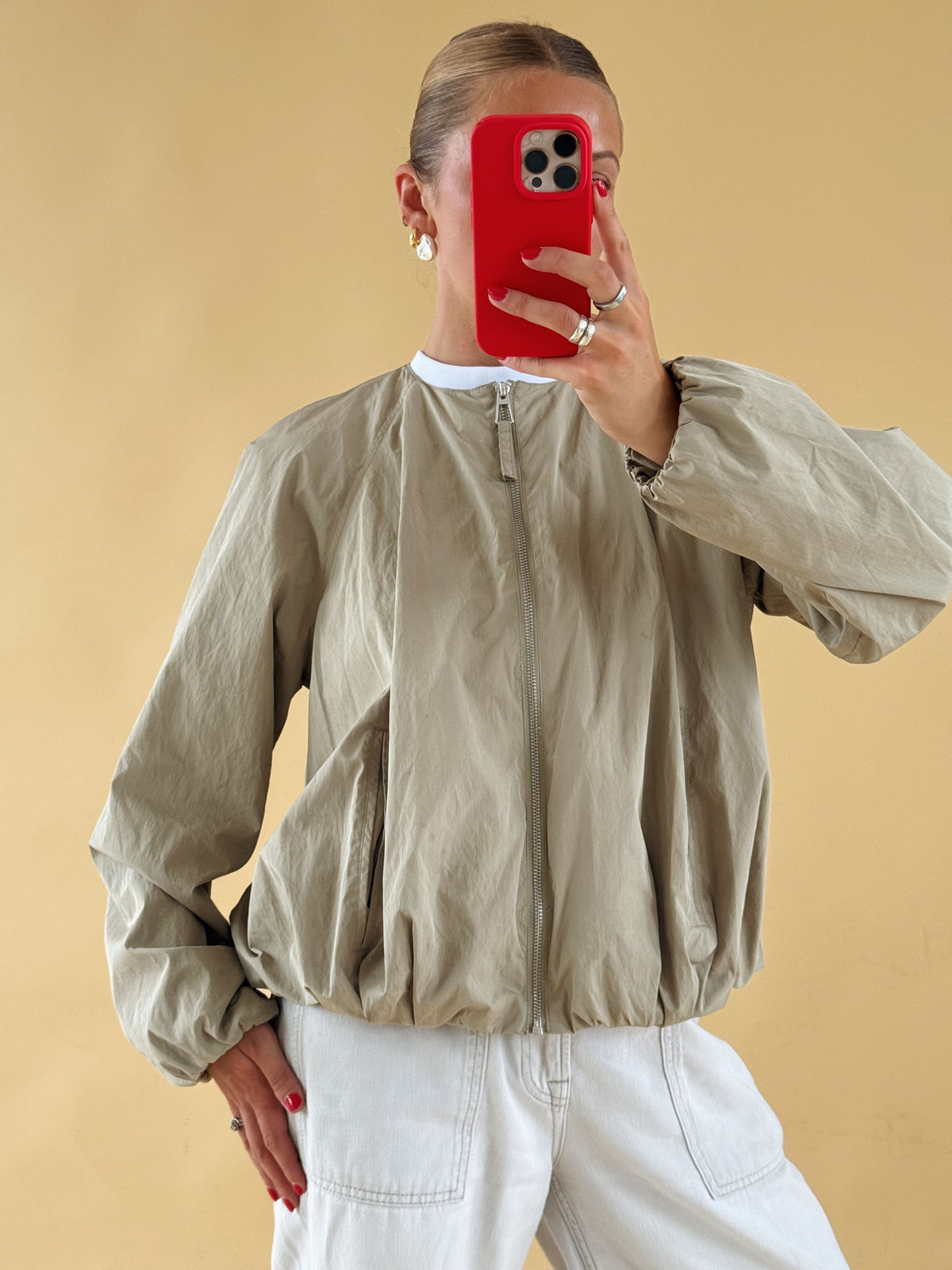 Cropped Jacket - Size 10