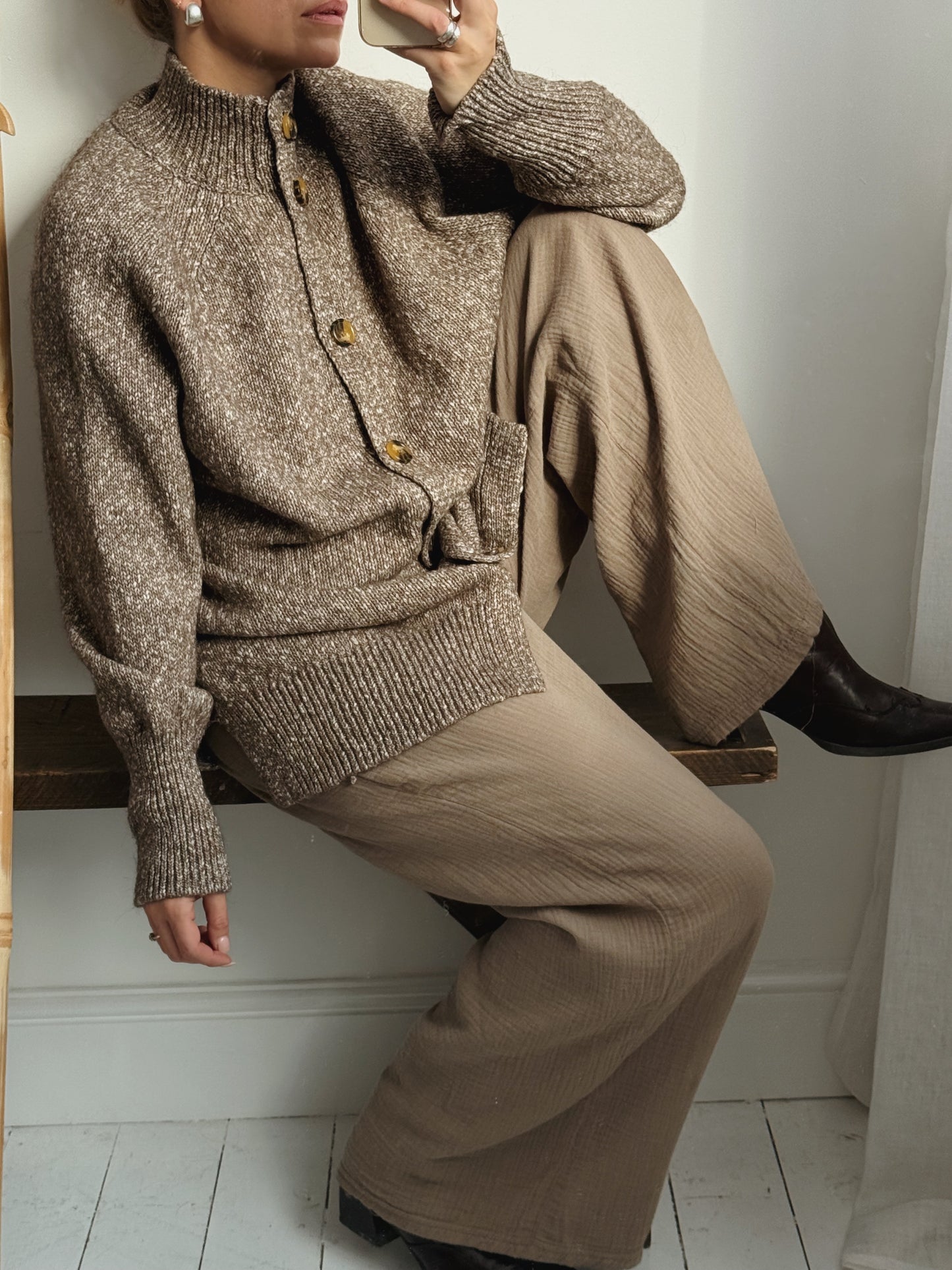 Whistles Knit Cardigan - Size 12-18