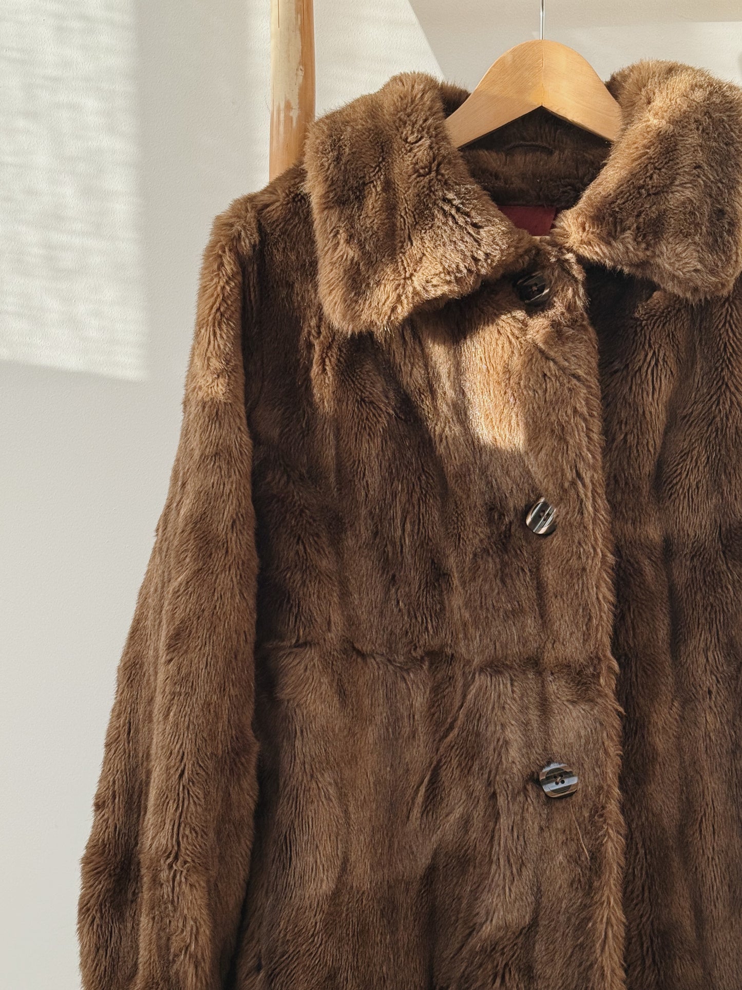 Faux Fur Jacket - Free Size