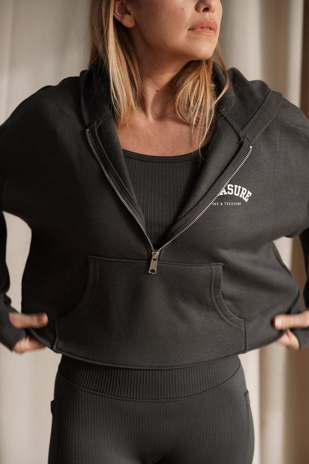 Treasure Half Zip Hoodie