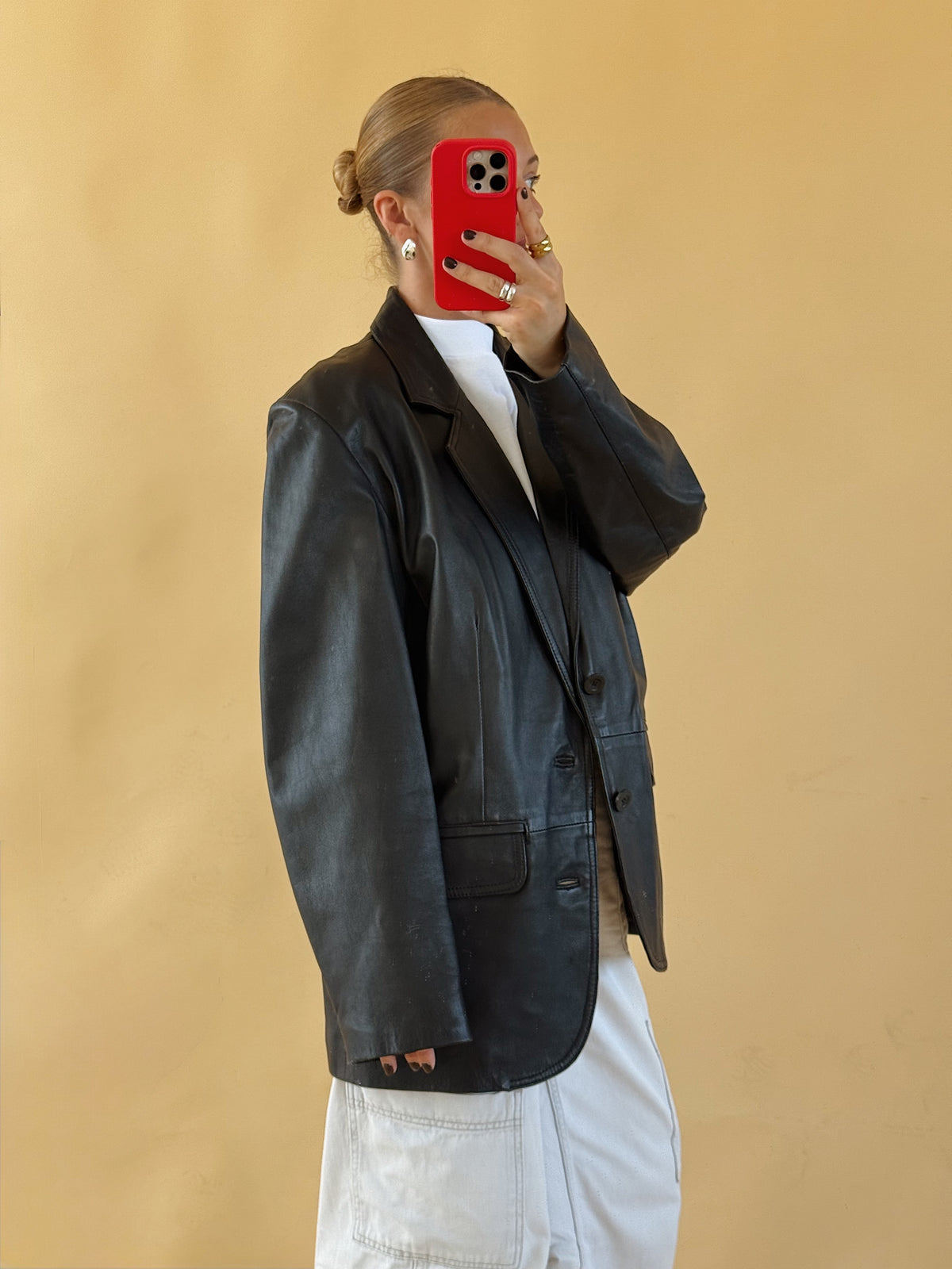 Leather Jacket - Size 10-16