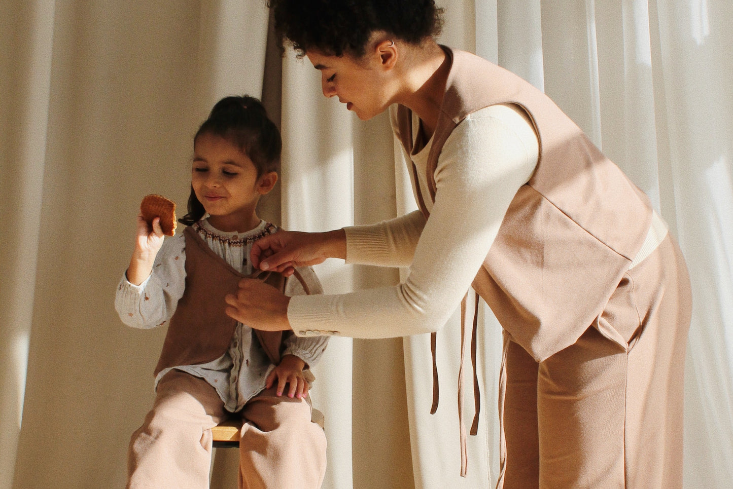 Kids’ Camel Tie Vest - Age 4-5