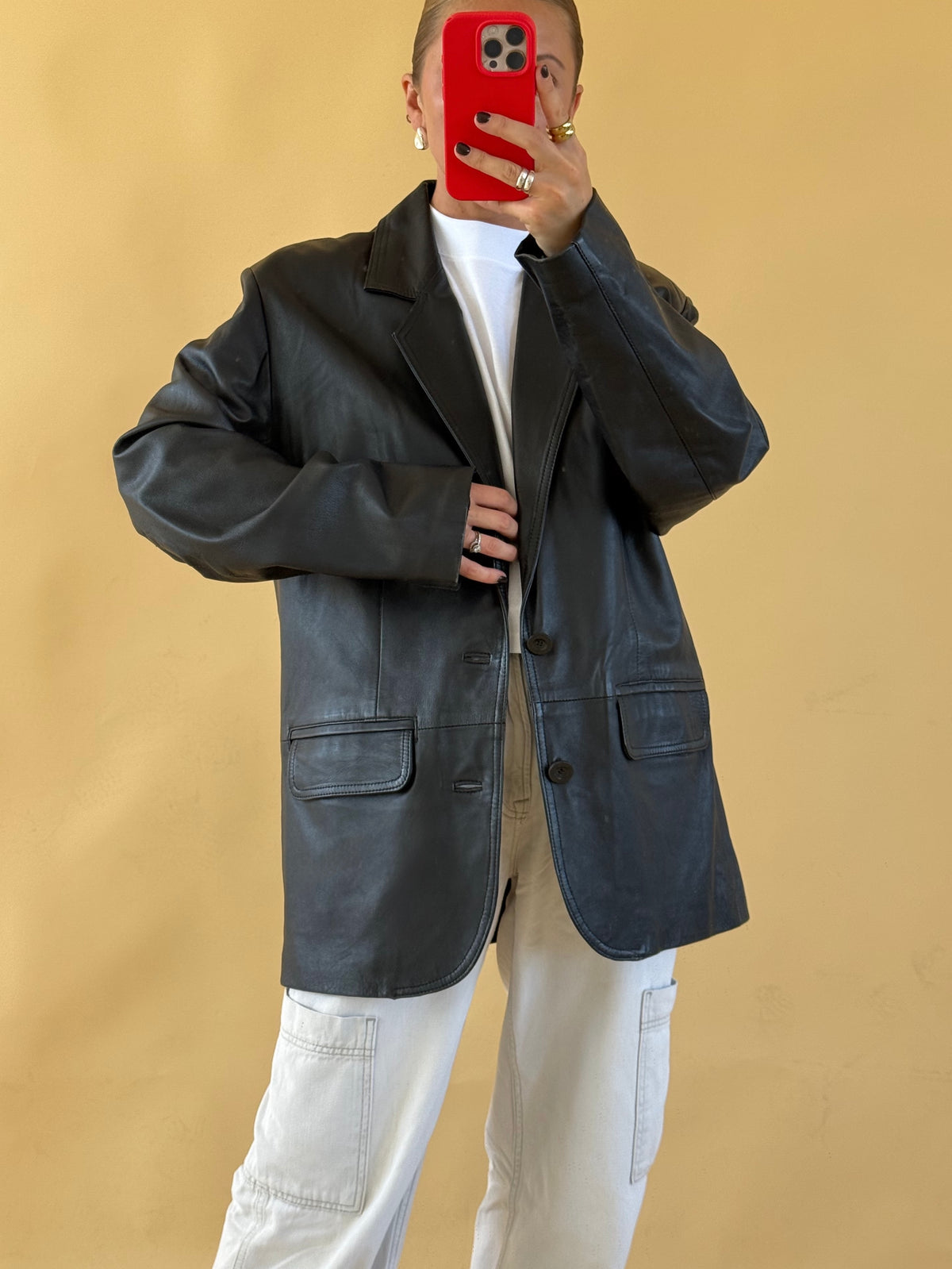 Leather Jacket - Size 10-16