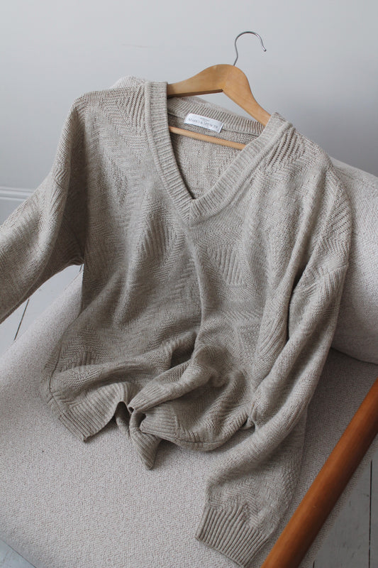 Vintage St Michael Jumper - Free Size