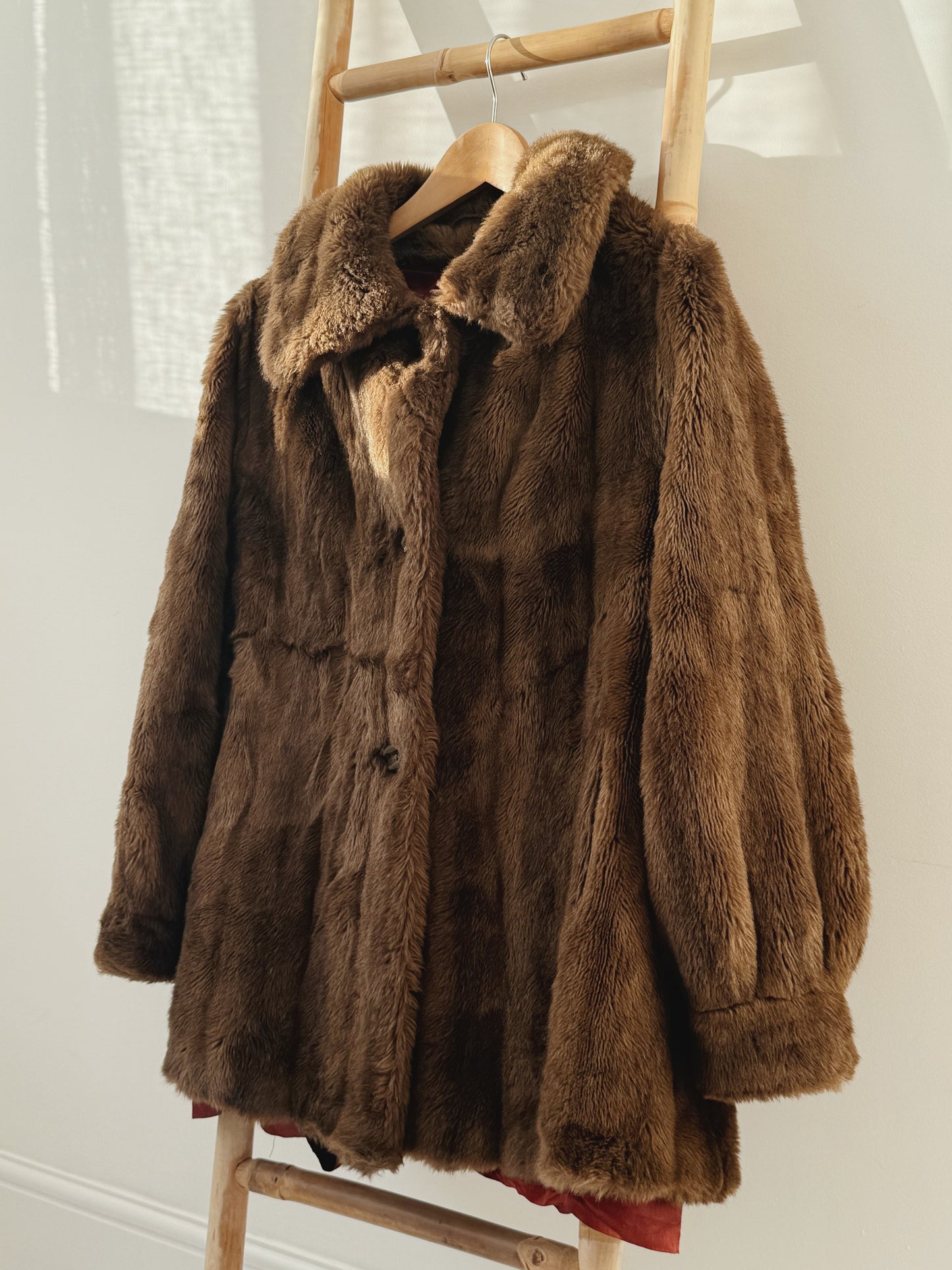 Faux Fur Jacket - Free Size