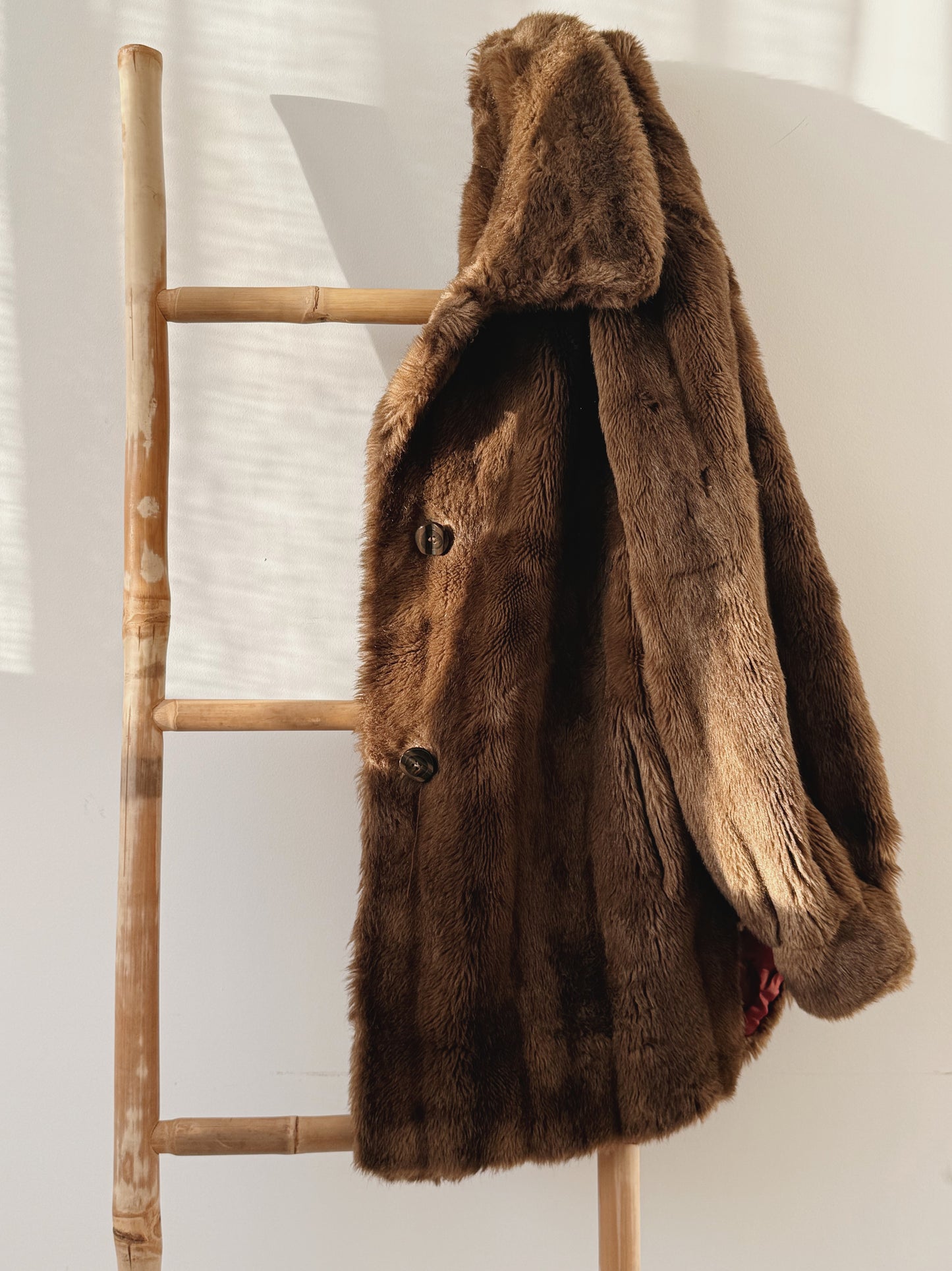 Faux Fur Jacket - Free Size