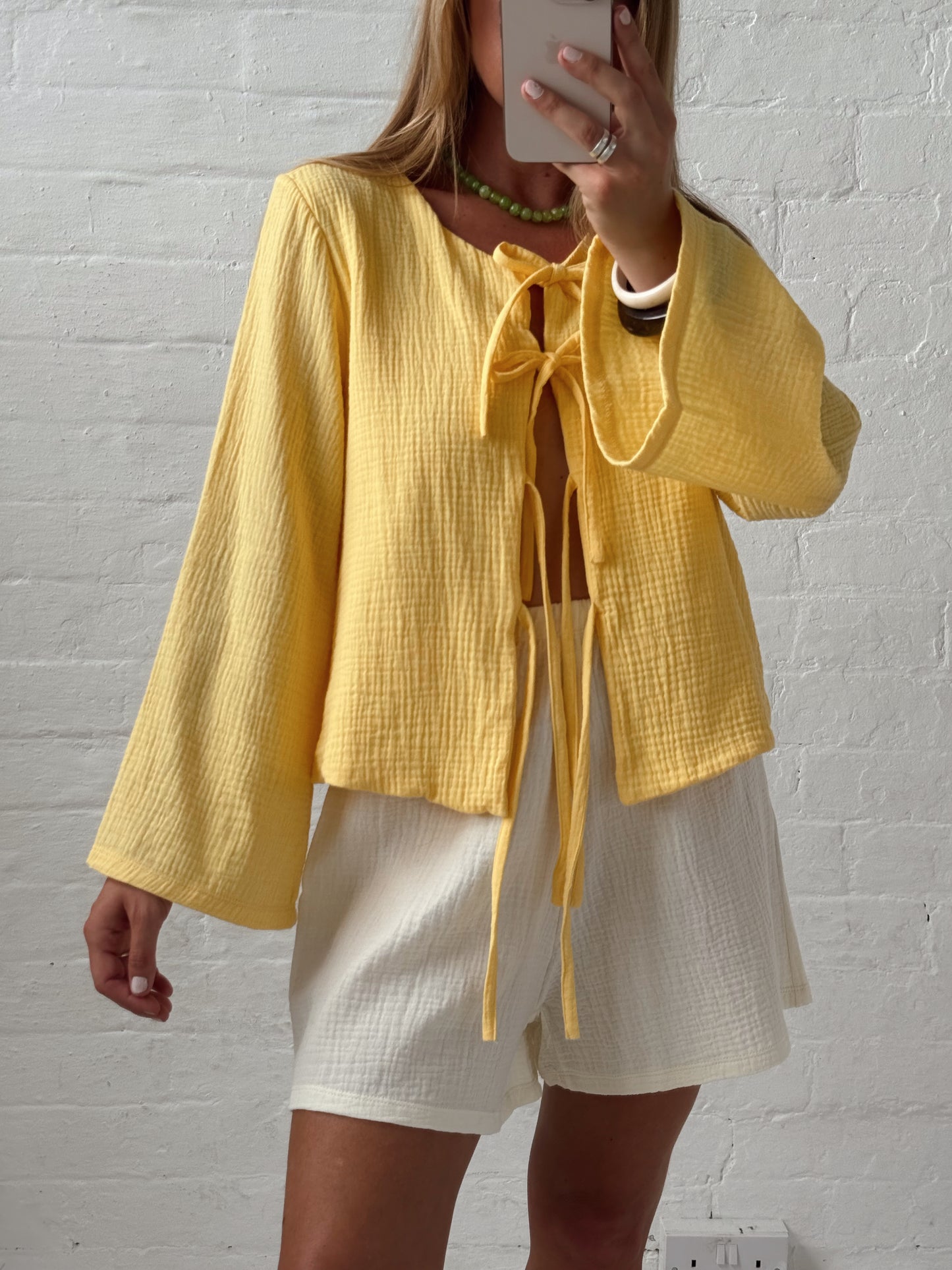 Tie Top & Treasure Shorts Sets