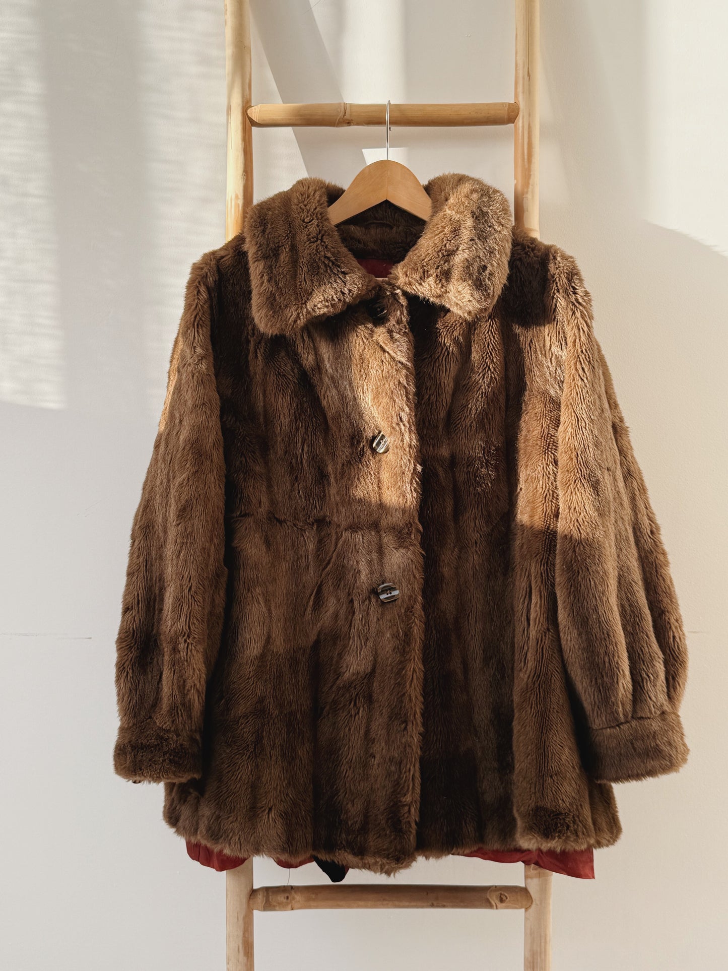 Faux Fur Jacket - Free Size
