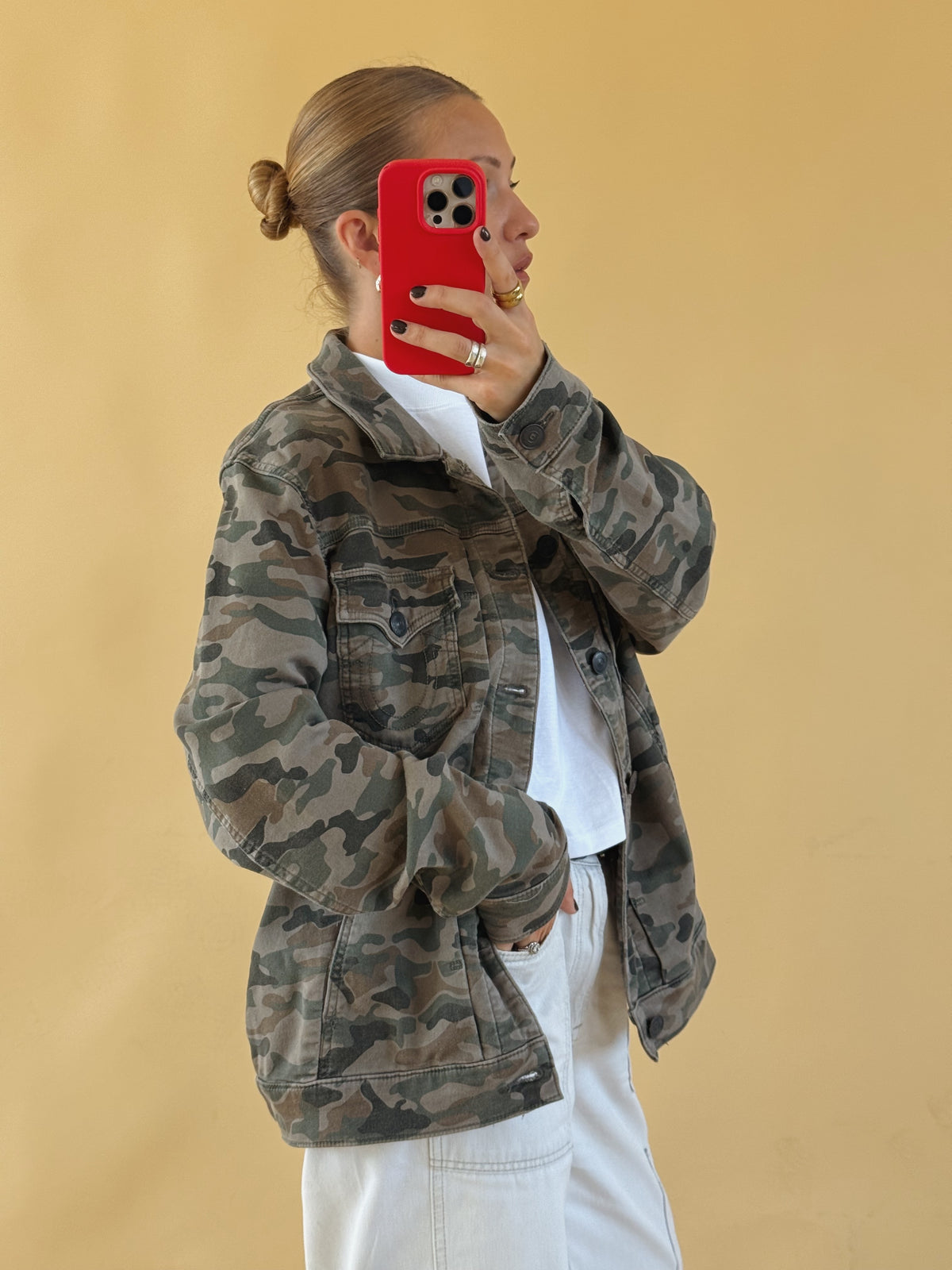 True Religion Camo Jacket - Size 10-14