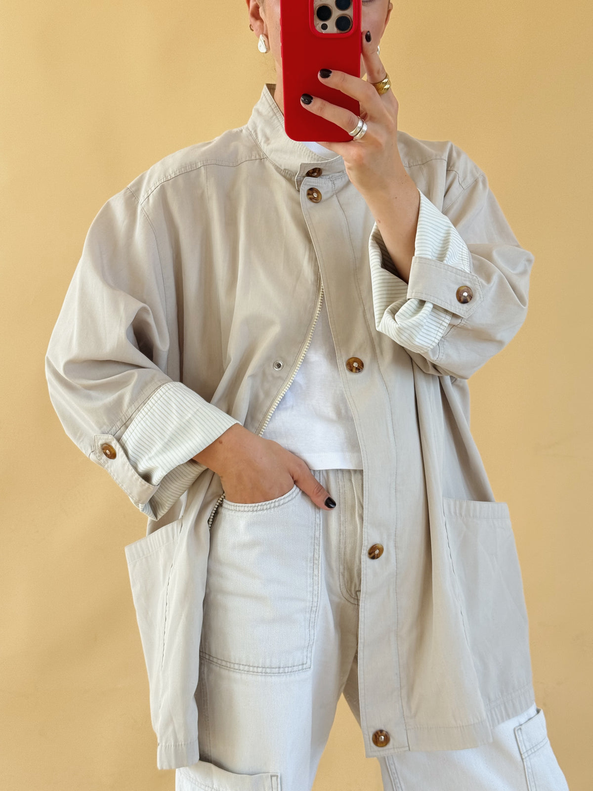Vintage Lightweight Jacket - Free Size