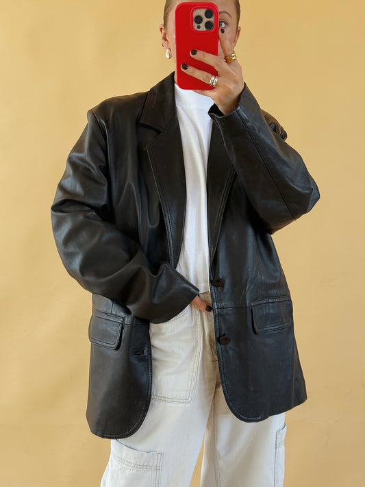 Leather Jacket - Size 10-16