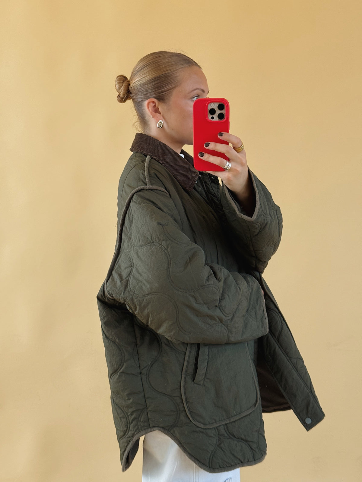 Quilted Coat - Size XL