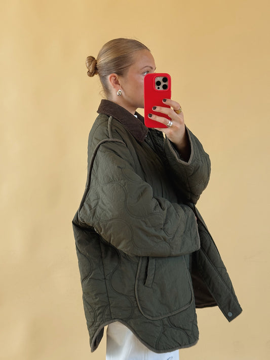 Quilted Coat - Size XL