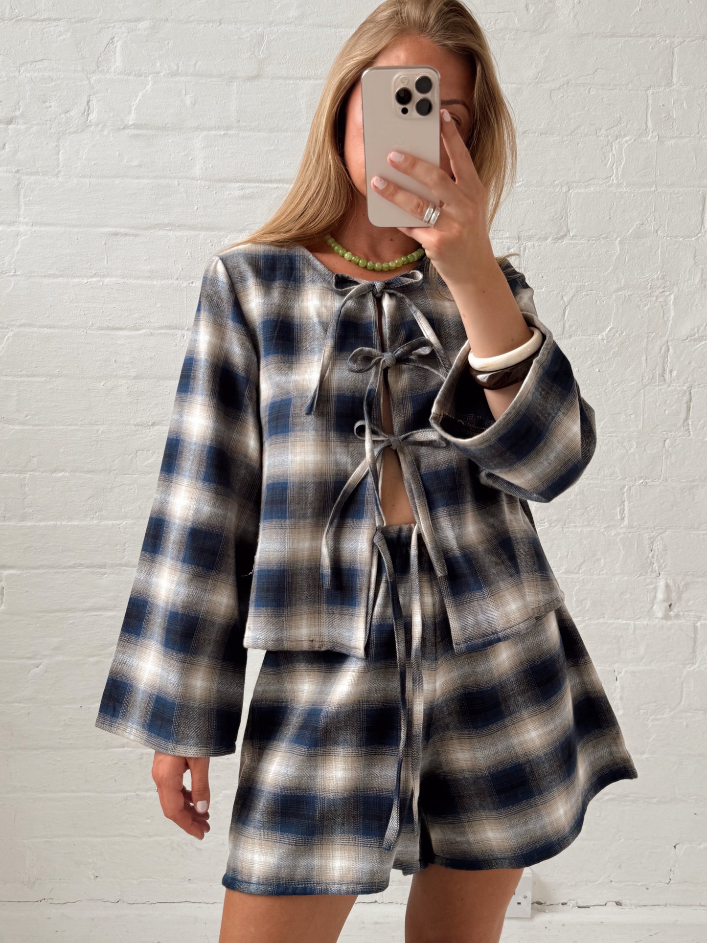 Tie Top & Treasure Shorts Sets