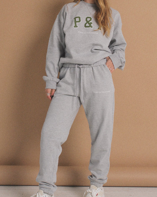 Grey Joggers - Size L