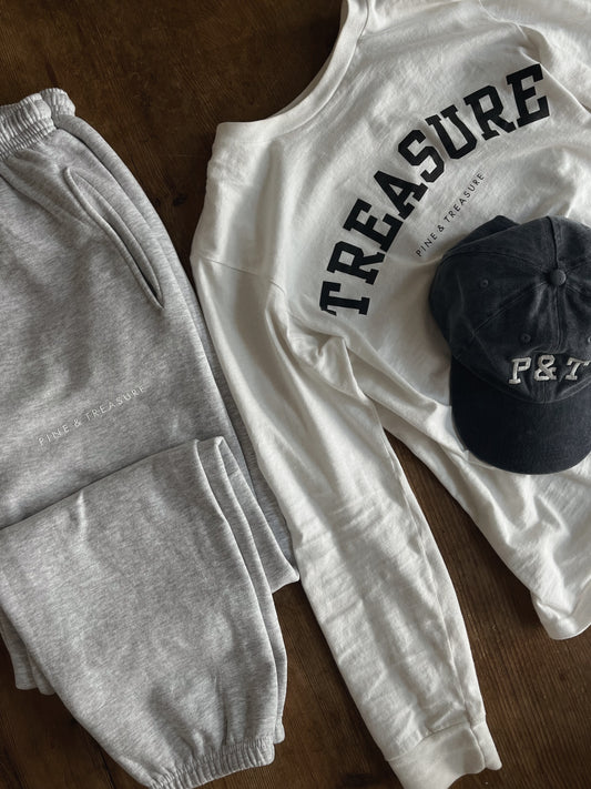 White Long Sleeve Tee