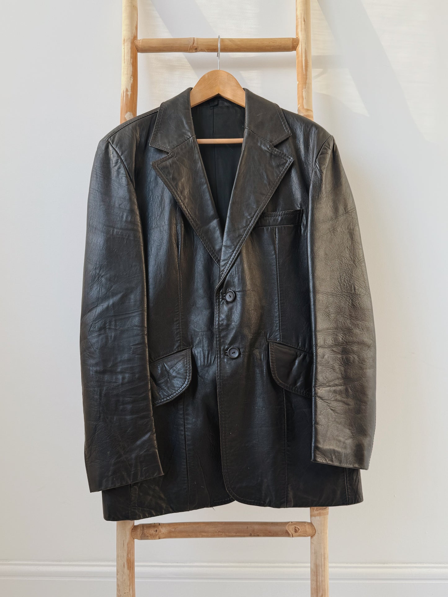 Real Leather Jacket - Size 10-14
