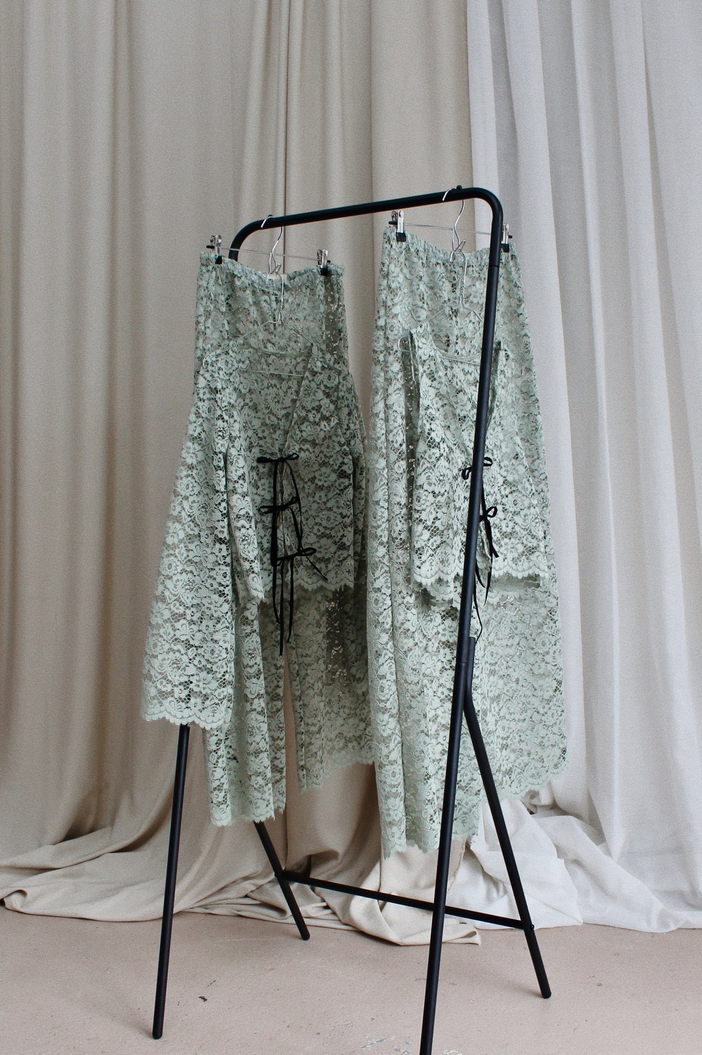 Lace Tie Vest - Size S