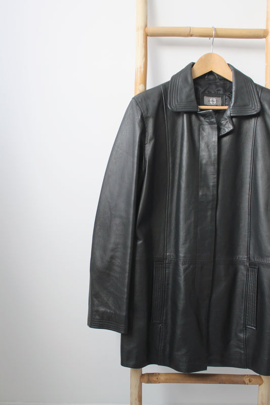 Italian Leather Jacket - Size 12-16