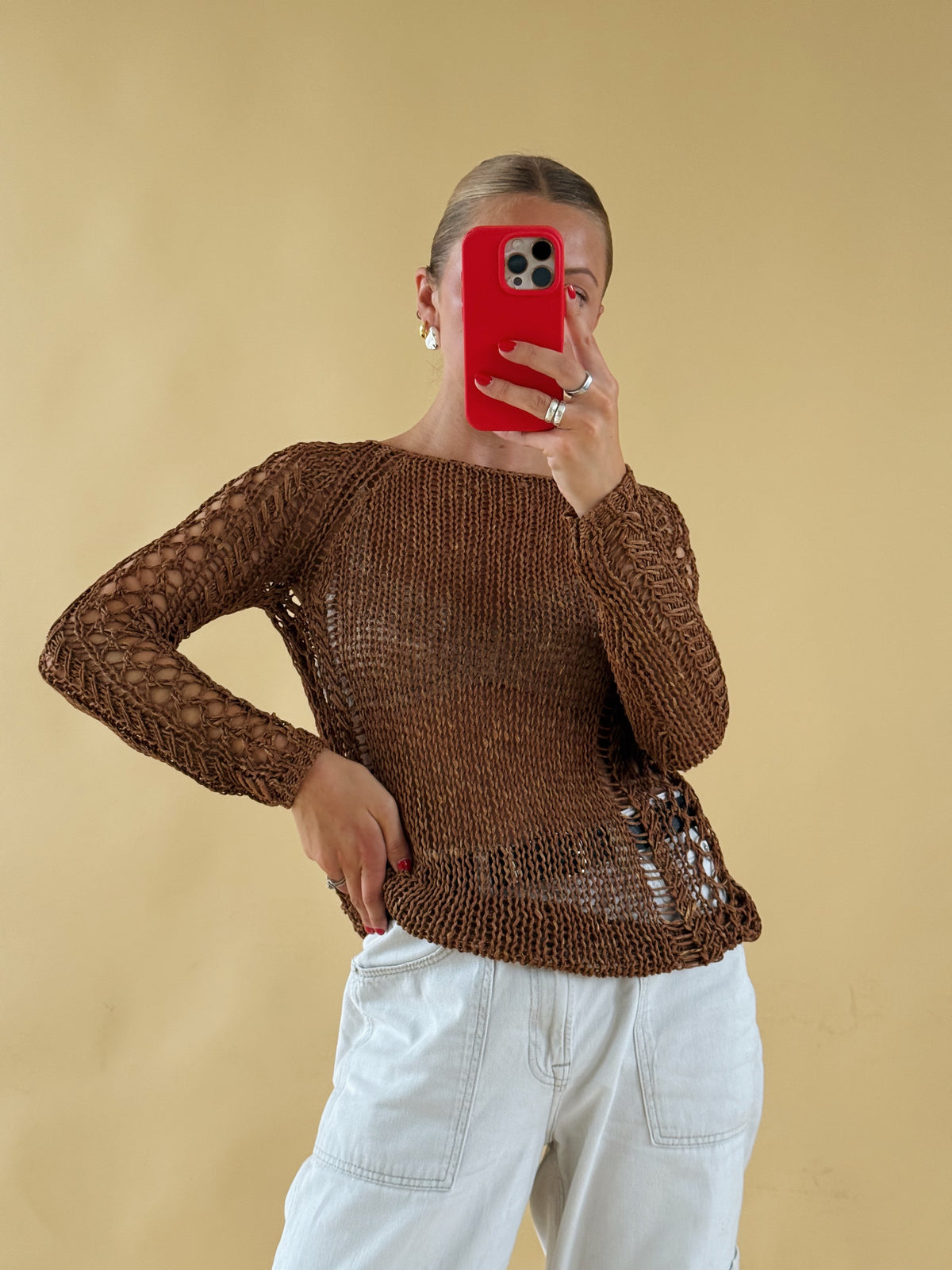 DKNY Knit Top - Size S
