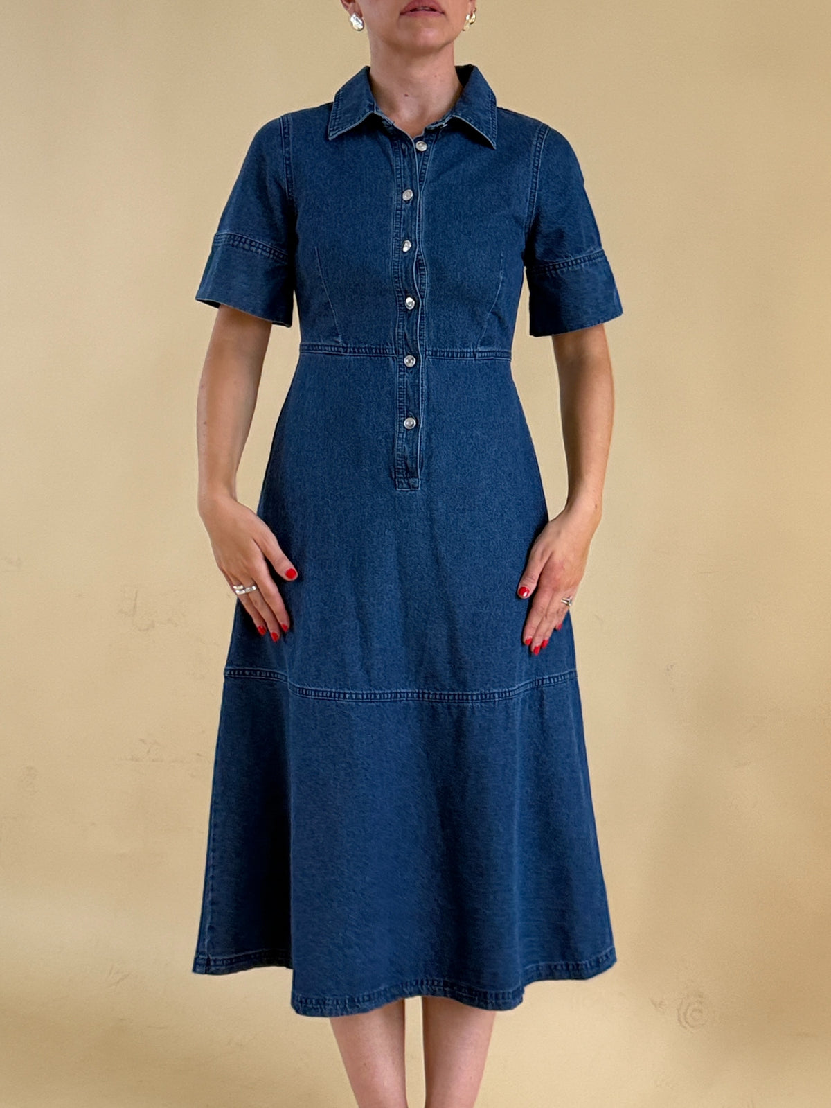 Denim Dress - Size 8