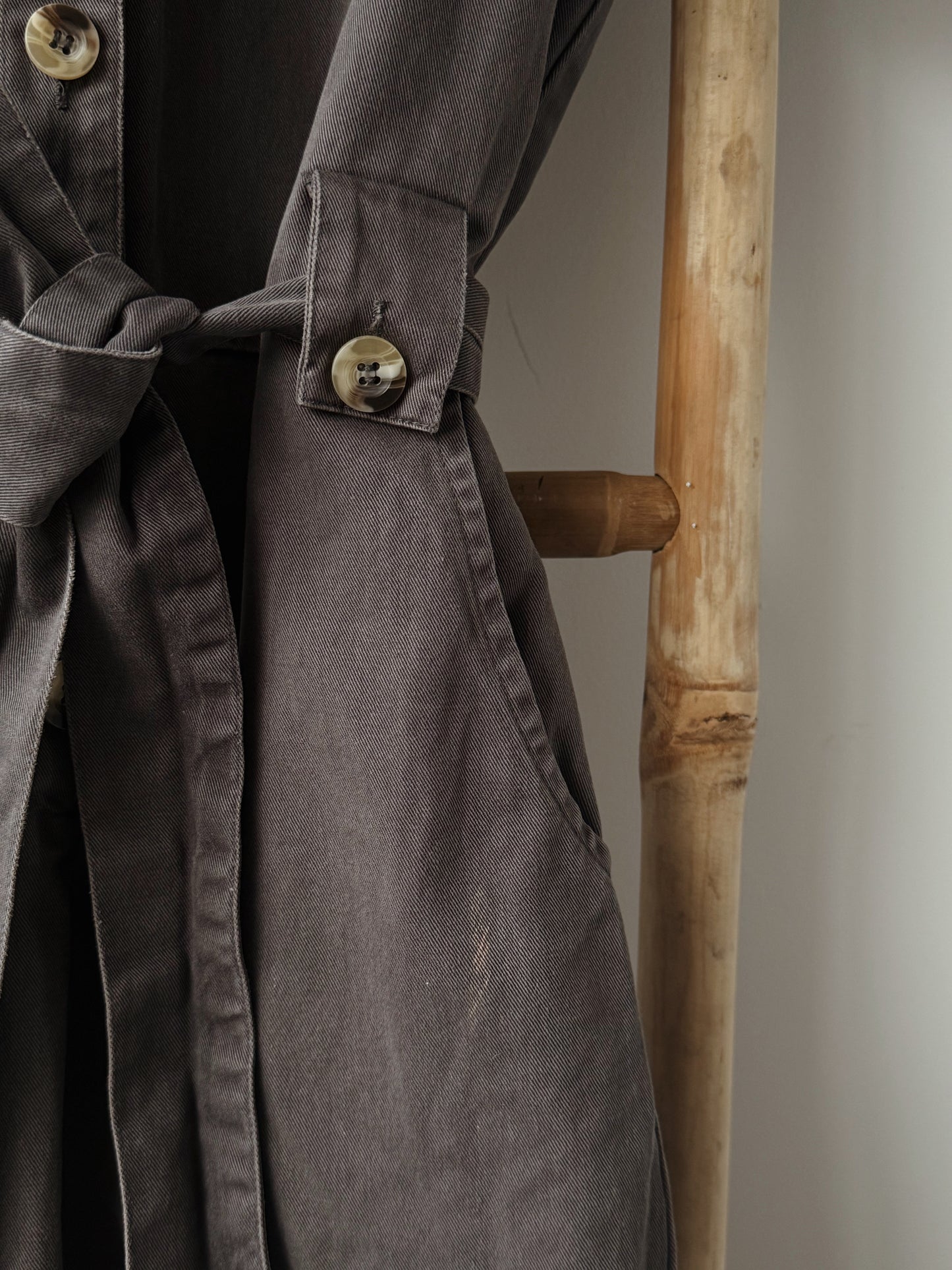 Denim Grey Jumpsuit - Size 14