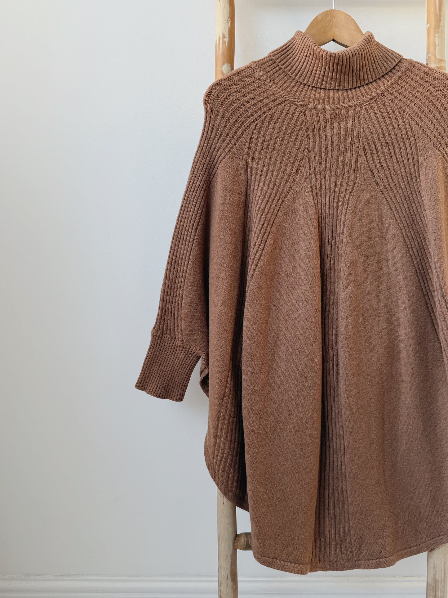 Tan Cape Jumper - Free Size