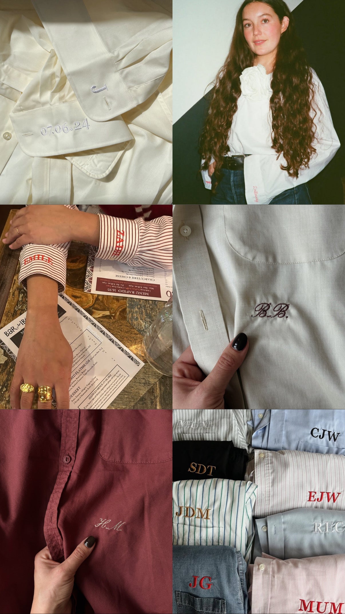 Embroidered Shirts