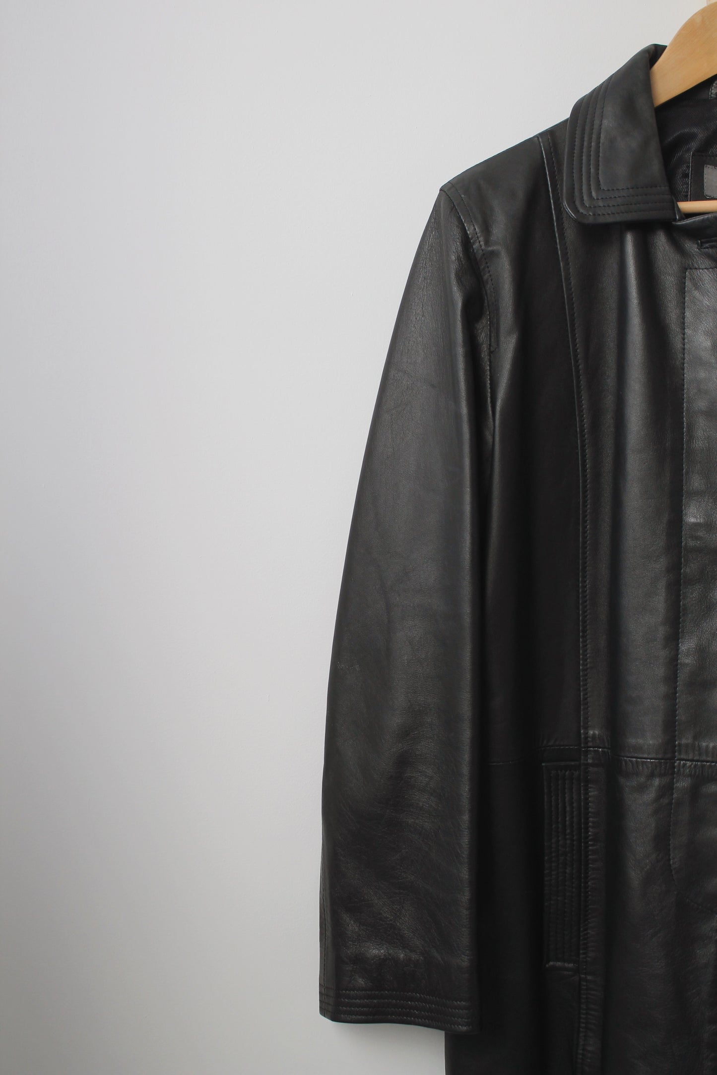 Italian Leather Jacket - Size 12-16