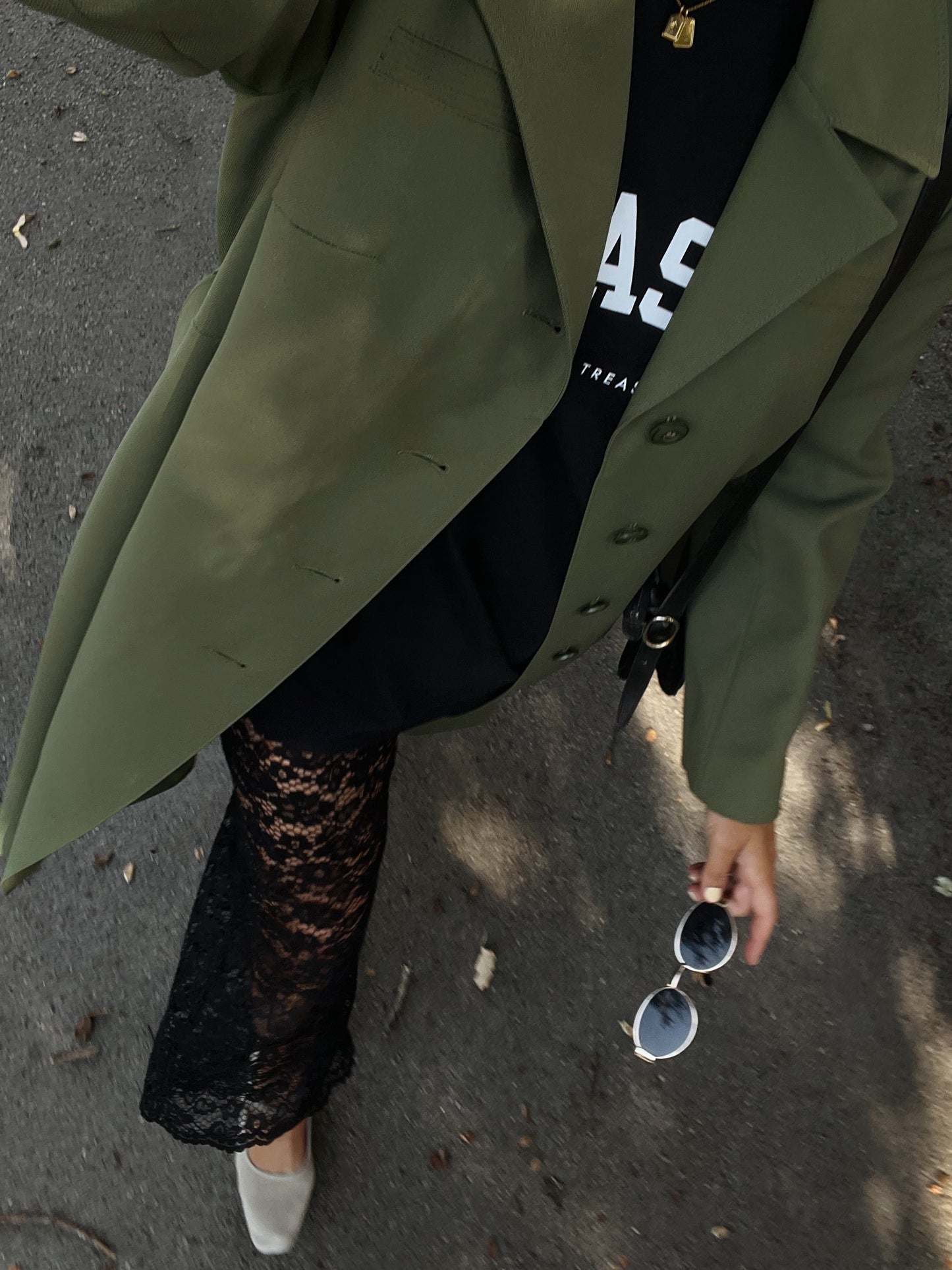 Lace Trousers (various colours) Size M