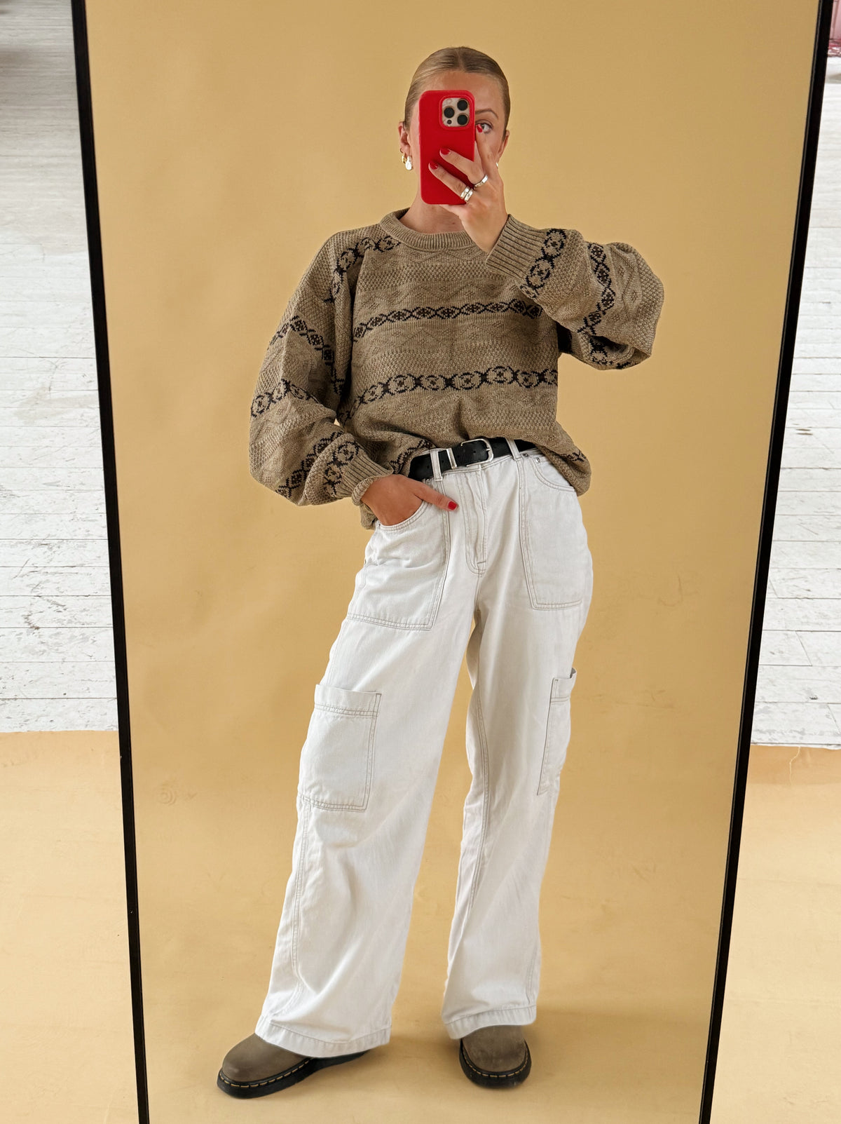 Vintage Knit Jumper - Size 8-14