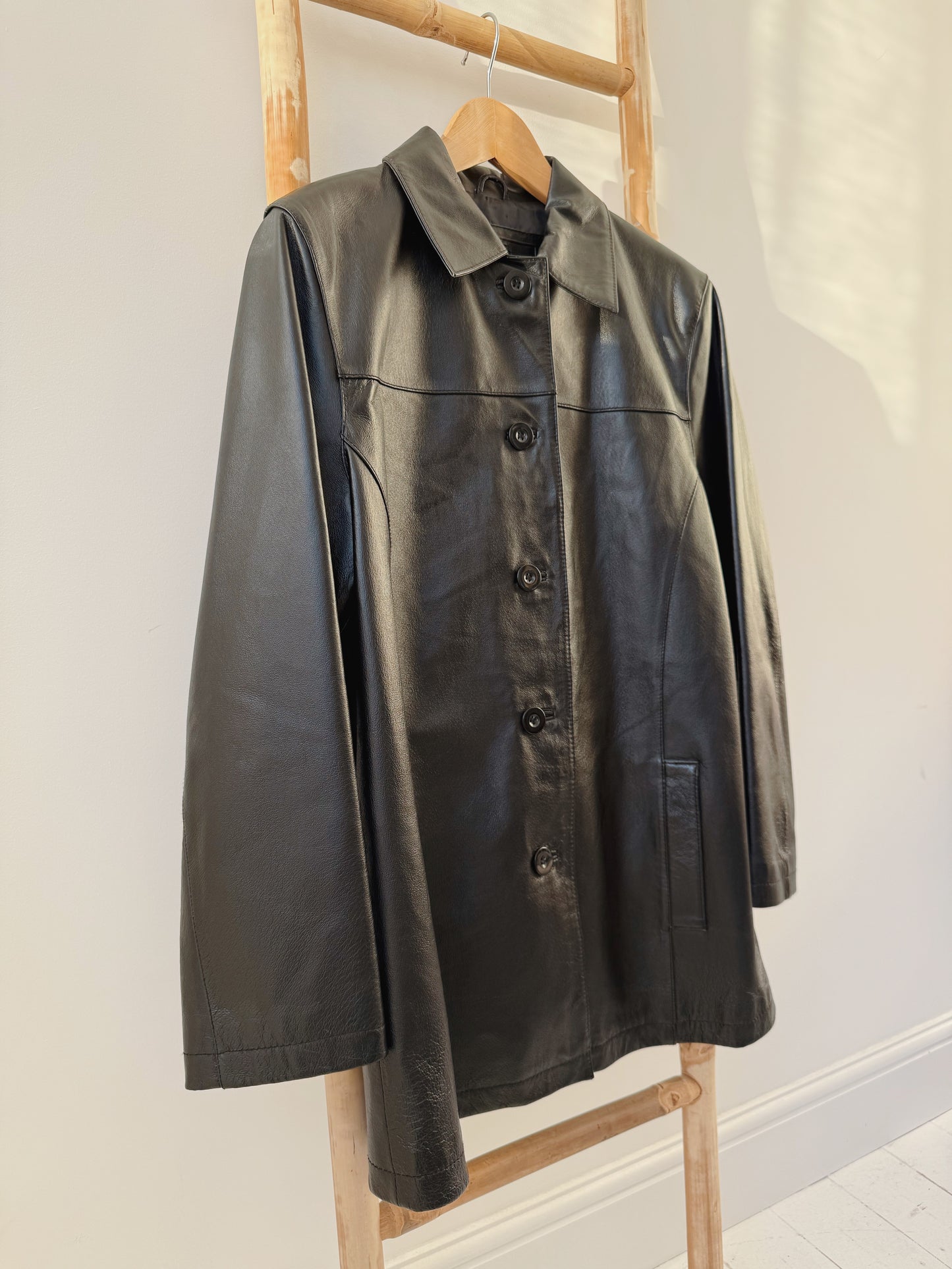 Real Leather Jacket - Size 8-14