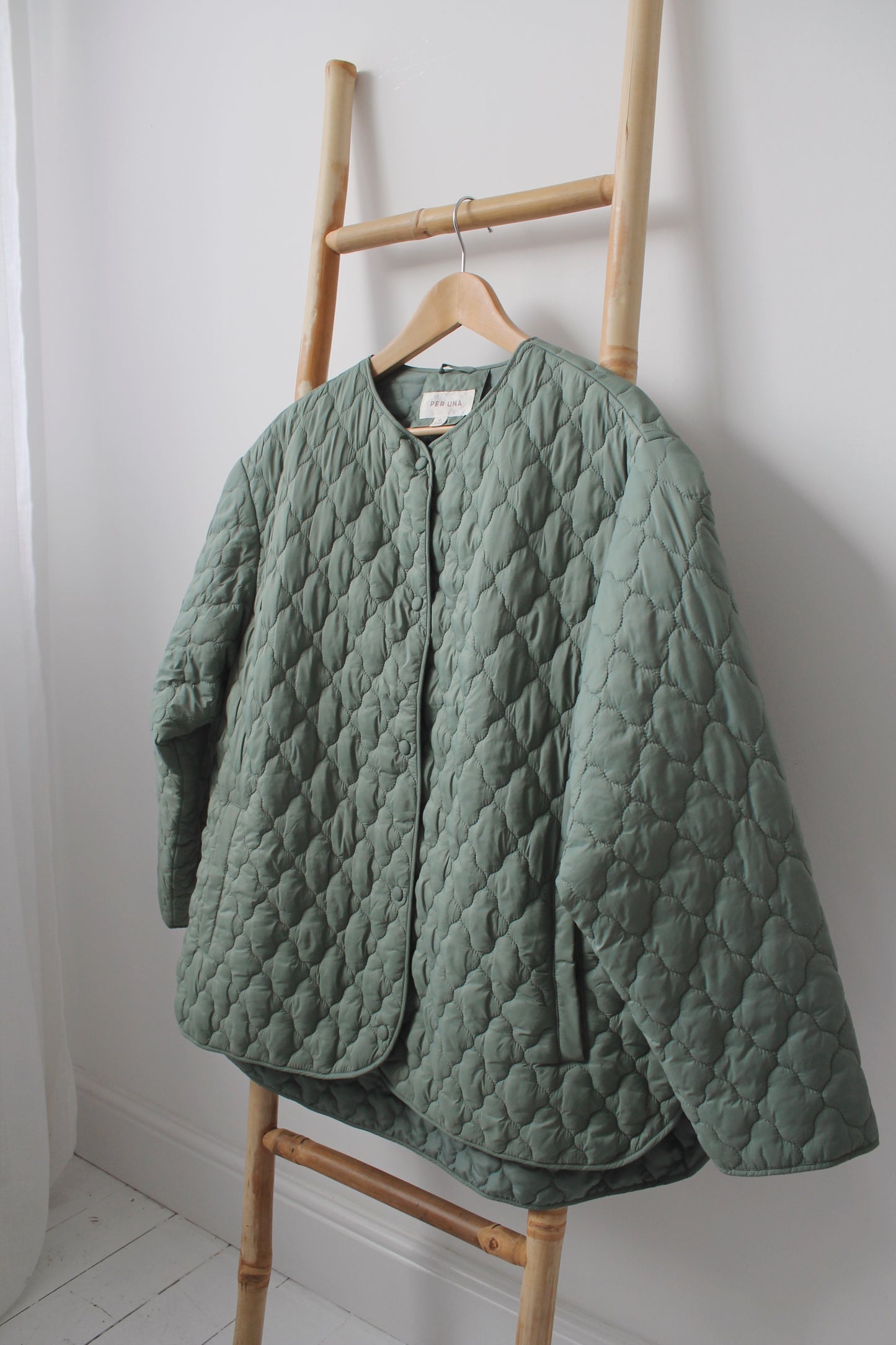 Sage Green Coat - Size 16