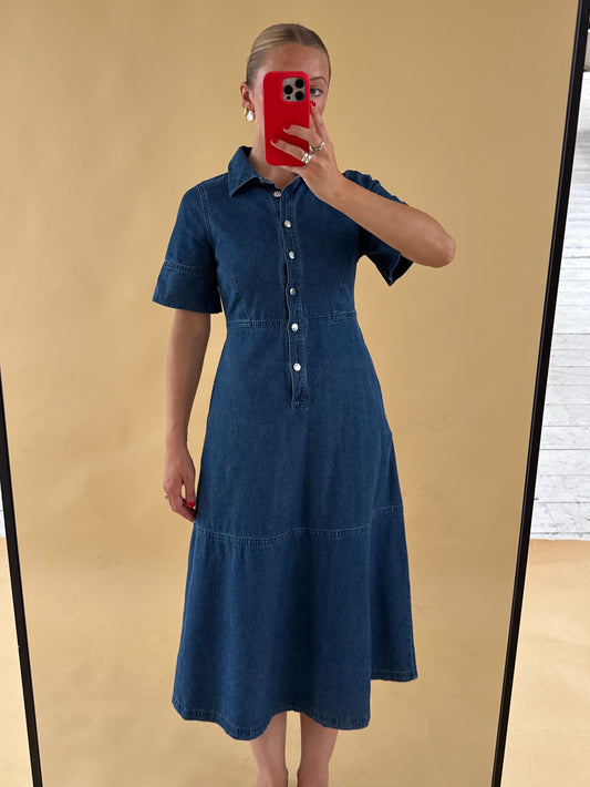 Denim Dress - Size 8