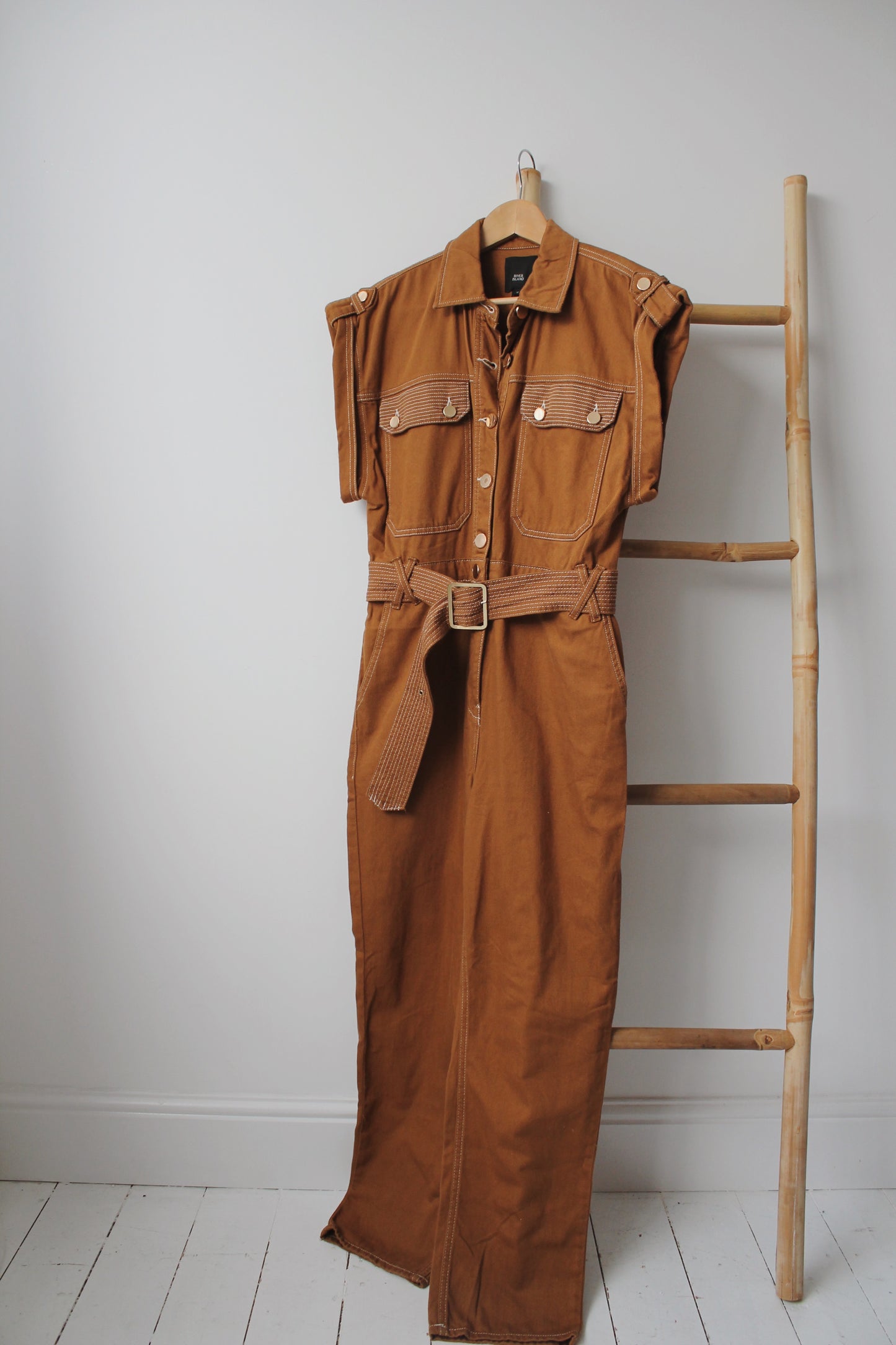 Denim River Island Jumpsuit - Size 12