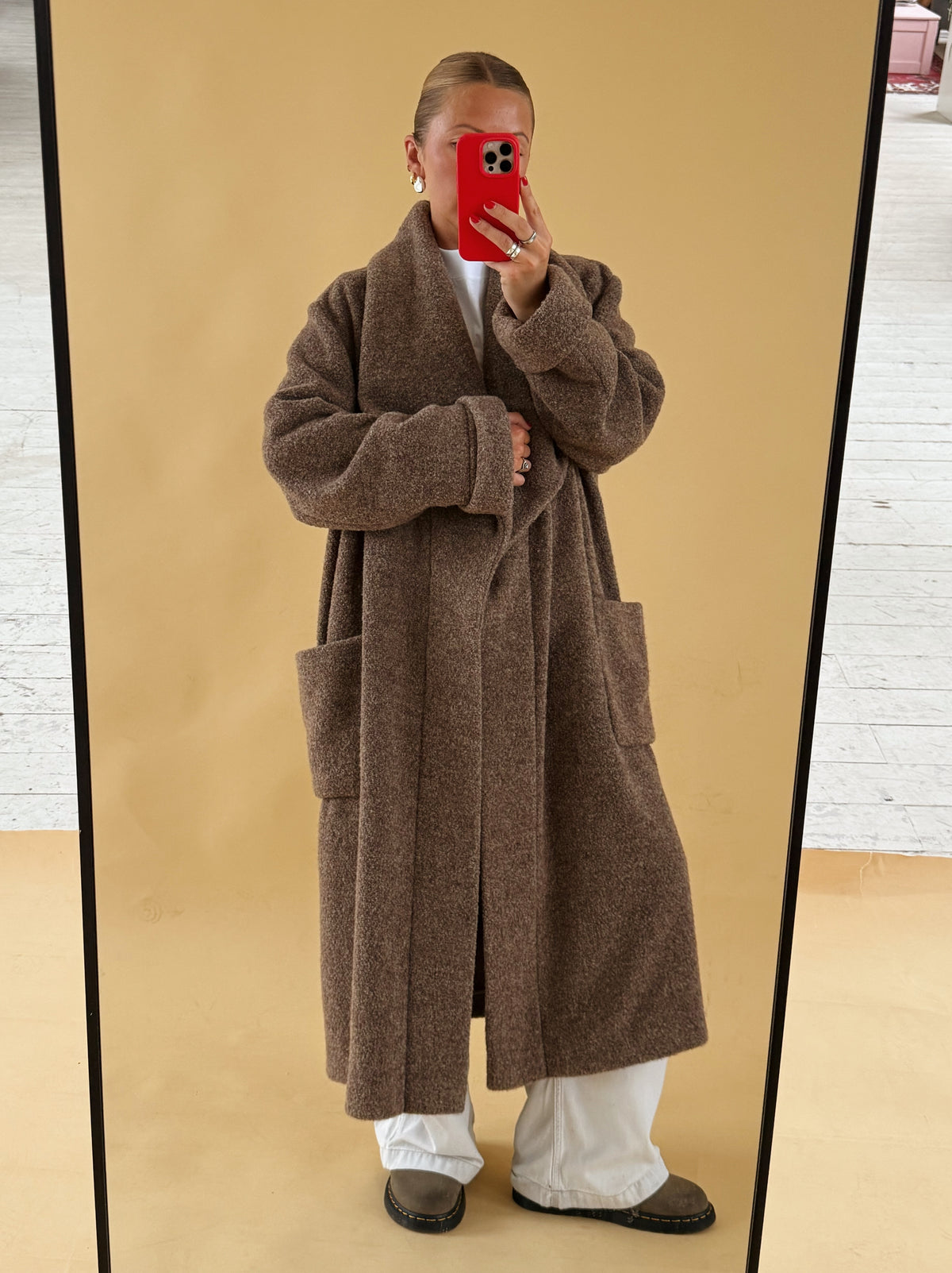 Vintage St Michael Wool Snuggle Coat - One Size
