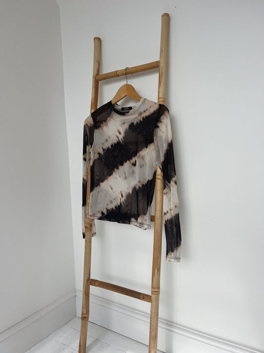 Mesh Style Top - Size S