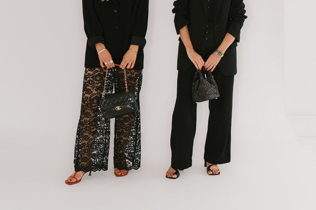 Lace Trousers (various colours) Size M