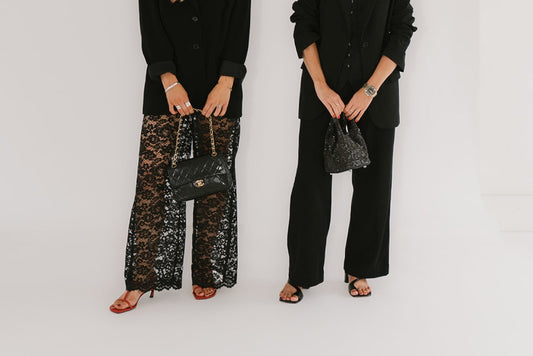 Lace Trousers (various colours) Size M