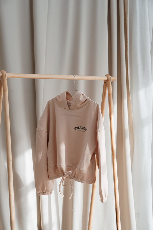 Treasure Cropped Hoodie