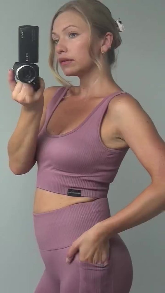 Ribbed Sculpting Bralette (multiple colours)